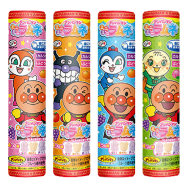 2023.8 Fujiya Anpanman Baby Fruit Candy不二家面包超人茶多酚果汁护齿水果糖 23g