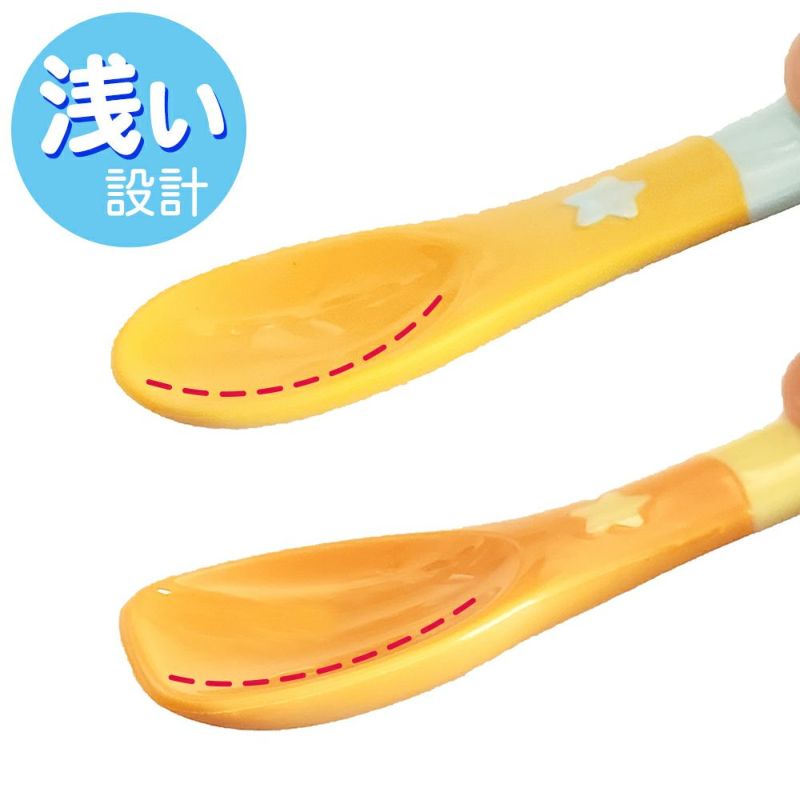 Anpanman Baby Food Spoon Set面包超人辅食软勺组合