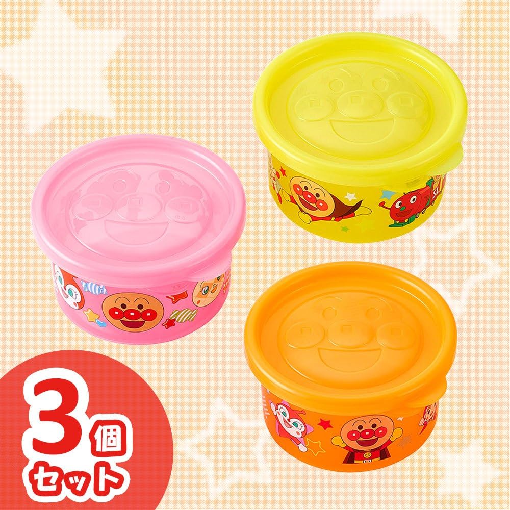 Anpanman Snack Storage Boxes Combo面包超人可组合零食分装盒