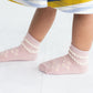 Stample Pale Flower Baby Ankle Socks 3Pairs/Stample花朵宝宝脚踝袜 3双装 11-13cm 0-1yr