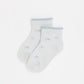 Stample Pale Flower Baby Ankle Socks 3Pairs/Stample花朵宝宝脚踝袜 3双装 11-13cm 0-1yr