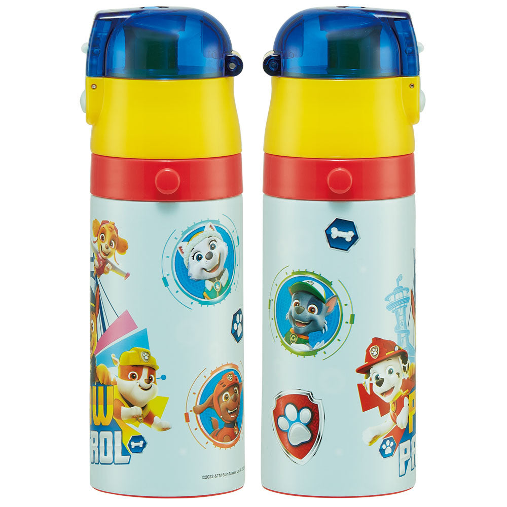 Skater 2-way Stainless Steel Water Bottle-Paw Patrol/Skater不锈钢两用超轻量保温水壶-汪汪队立大功 350ml/410ml