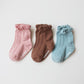 Stample Cable Frill Baby Crew Socks 3Pairs/Stample编线花纹宝宝袜 3双装 11-13cm 0-1yr