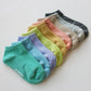 Stample Standard Heather Ankle Socks-Pink&Mustard&Blue/Stample细绵脚踝袜 粉色&芥末黄色&蓝色 16-25cm 4yrs-Adult