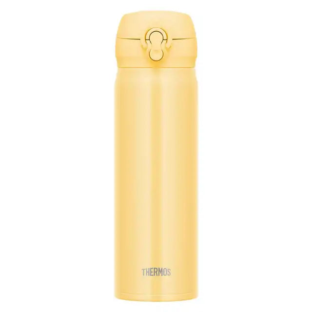 Thermos Stainless Steel Vacuum Insulated Bottle-Cream Yellow膳魔师真空保温杯最新色系列 2700万销量冠军-奶油黄 500ml