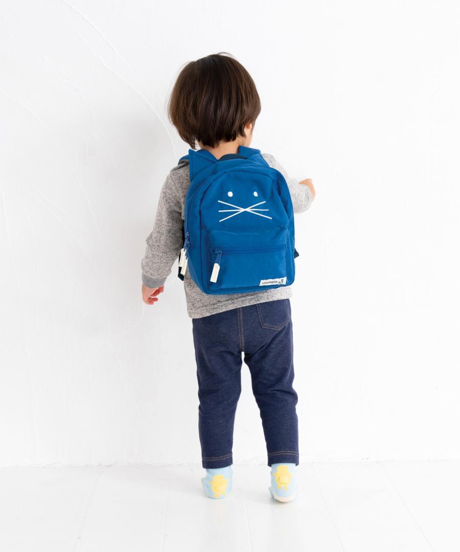 Stample Nylon Water Repellent Cat Baby Backpack-Grey/Stample猫咪防水宝宝小书包 浅灰 1-4yrs