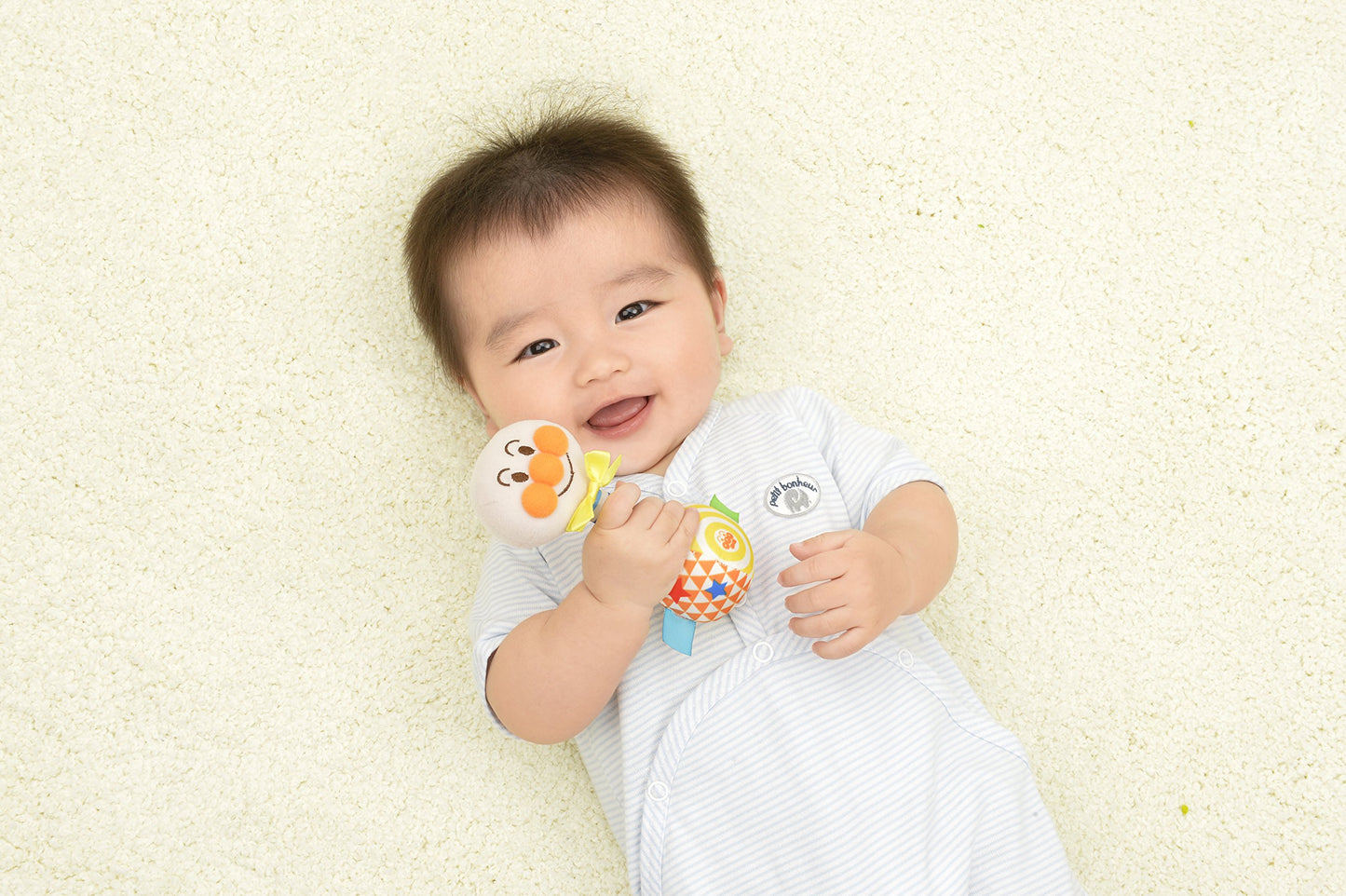 Anpanman Baby Maracas Bell 面包超人布沙锤摇铃 0 month+