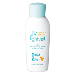 Mama&kids UV Light Veil Sunscreen For Sensitive and Baby Skin/Mama&kids宝宝敏感肌防晒霜 SPF23 PA++ 90ml